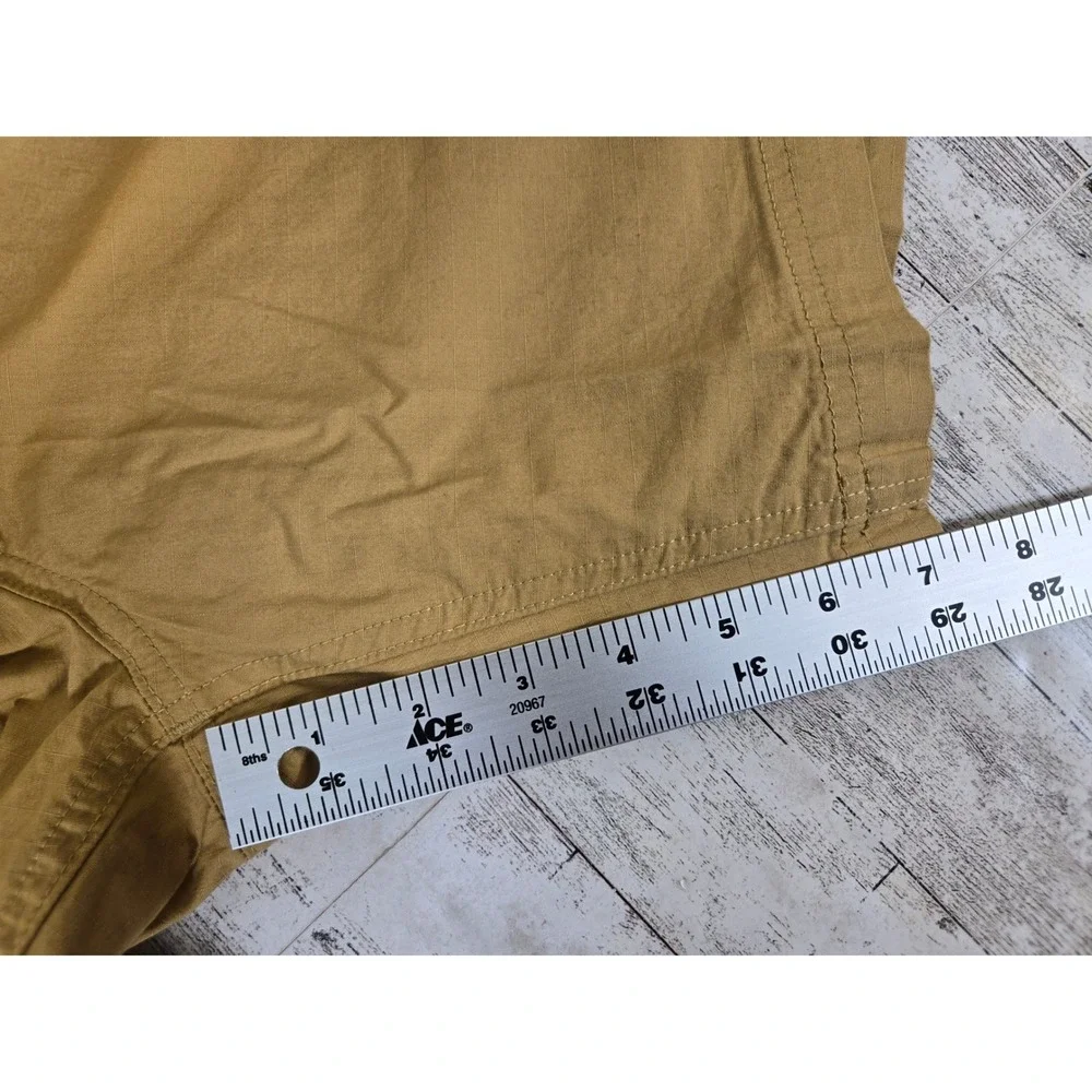 The North Face Mens Ripstop Cargo Shorts Antelope Tan NF0A7Q9S XL Regular NWT